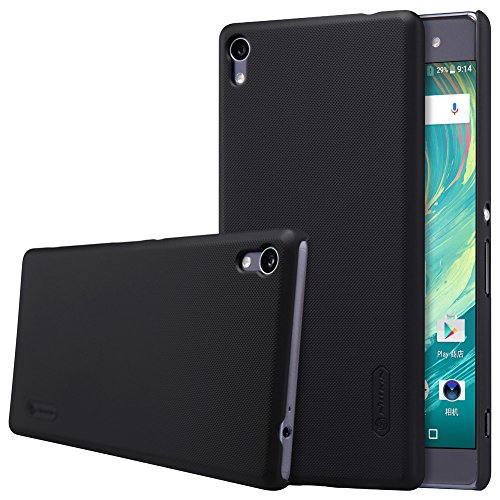 Sony Xperia XA Ultra Case, Yiakeng Super Frosted Shield Hard Case Cover With Screen Protector Compatible -Retail Packaging for Sony Xperia XA Ultra Dual (Armor Black)