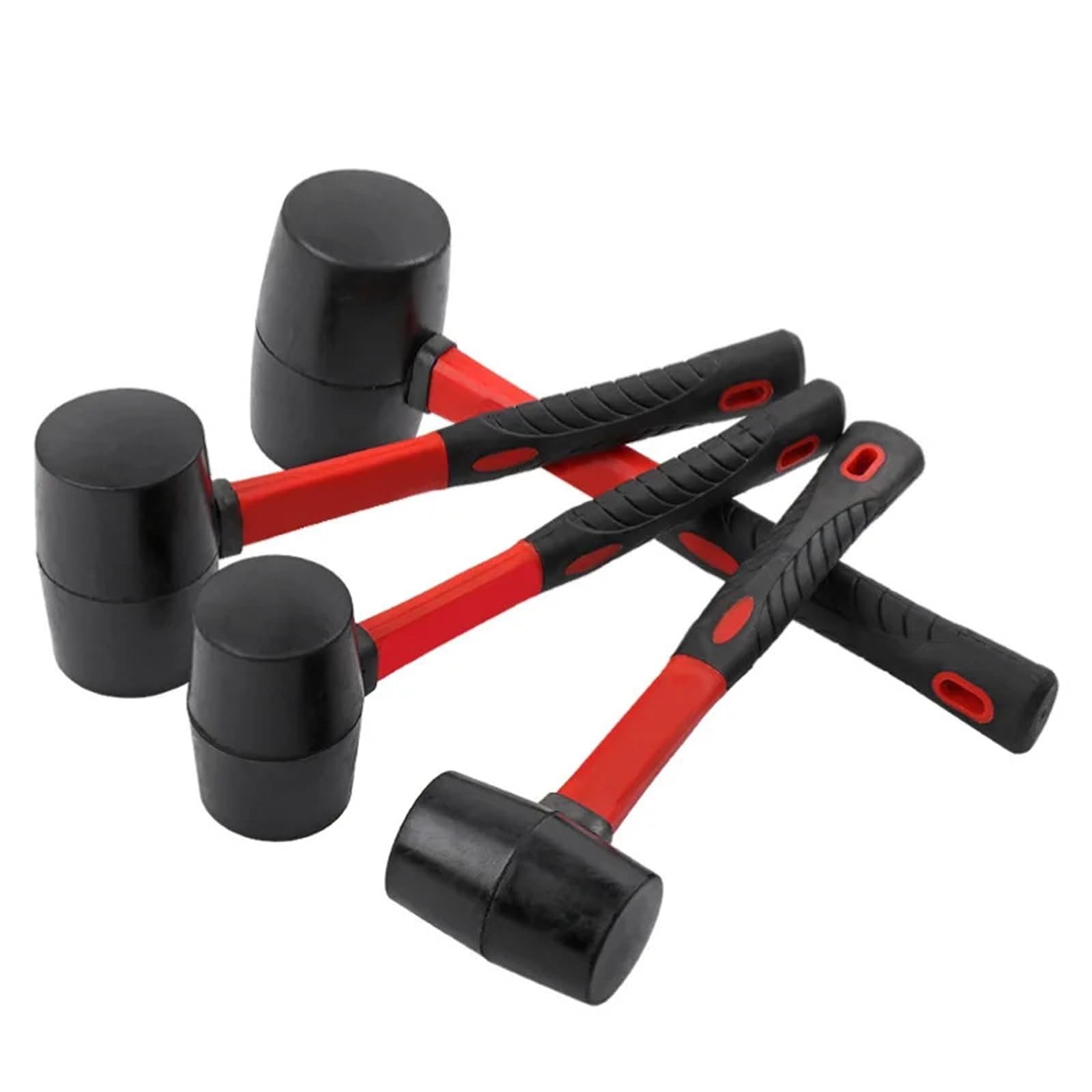 Xctdsvah 24Oz Rubber Mallet 16/24 Oz Double Face Rubber Hammer