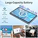 Suicoey Android 14 Tablet, 10 inch Tablet with Keyboard, 16GB+128GB, 1TB Expand, Octa-Core, 2.4G/5G WiFi, 8000mAh, BT V5.0, GMS Certified, IPS Touch Screen, GPS, with Case, Mouse, Stylus(Black)