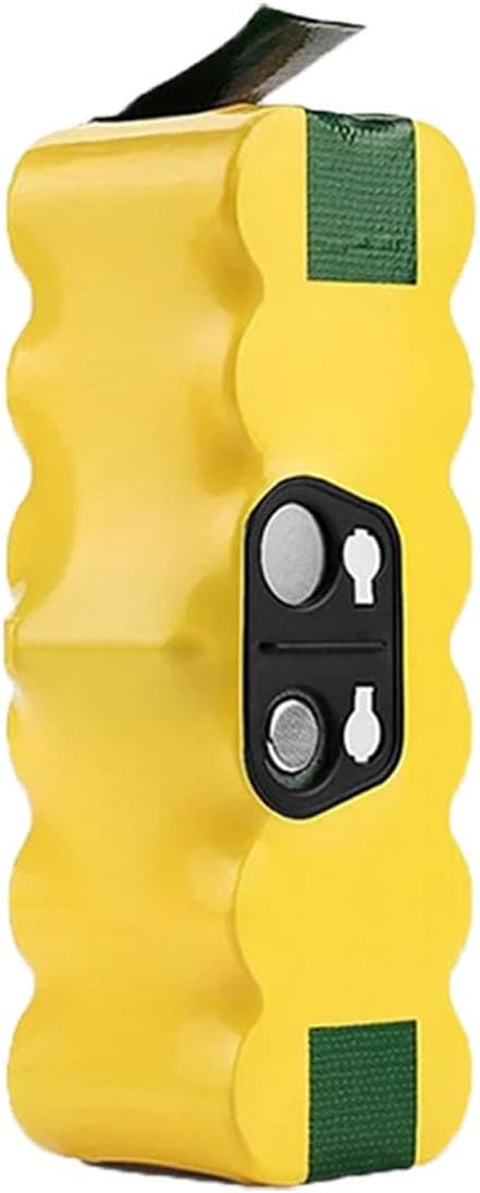 ​​Robot Vacuum Cleaner Battery​​. Compatible For Roomba 5000mAh 14.4V Ni-MH Battery,Replacement For 500 600 700 800 900 Series, 620 650 770 780 580(1Pcs 5000mAh)