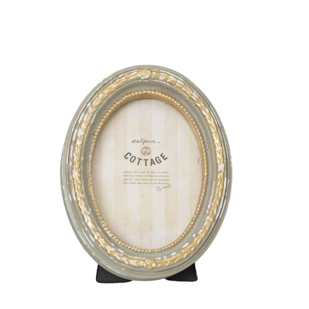 Amazon.co.jp: 0601gy オーバル フォトフレーム 巾9×高11cm（窓6
