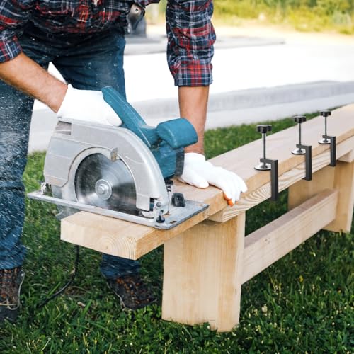 Nagpew 8 Piece Metal C Clamps, 2 Inch Heavy Duty G Clamp for Woodworking, Small Adjustable Metal Desk Fence Cabinet Clip for Assembly, Gluing, Welding, Metalworking, Mounting - Image 6