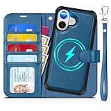✪✪✪ Portefeuille Blocage RFID ✪✪✪ TUCCH Cet étui portefeuille exceptionnel pour iPhone 17 avec fermeture magnétique est doté d'une protection RFID intégrée afin que vous puissiez être sûr que les informations de vos cartes sont protégées contre le vol ou la fraude lorsque vous êtes dans une foule, 1 compartiment pour billets et 4 emplacements pour cartes en font la solution idéale pour les essentiels quotidiens
