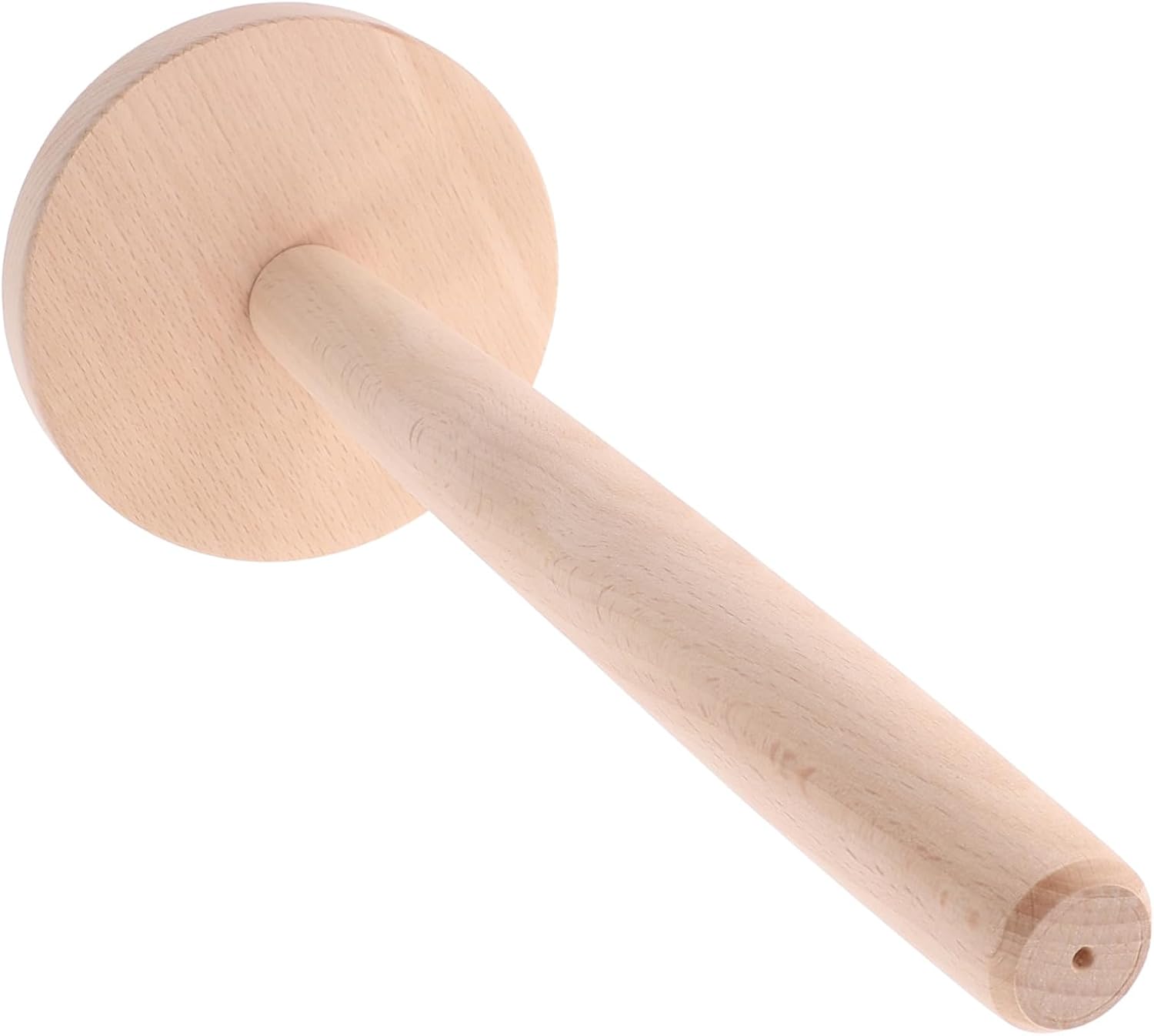 Wooden Kitchen Roll Paper Holder Vertical Paper Towel Holder Stand Industrial Towel Rack
