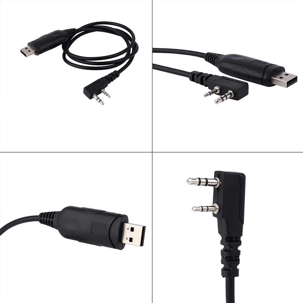 Baofeng Radio Cable Btech Aprs K1 Cable for or Interface Cable for Baofeng Programming Cable USB Uv 5R Radfor Ios Walkie Talkie for Baofeng Wanhua for Kenwood