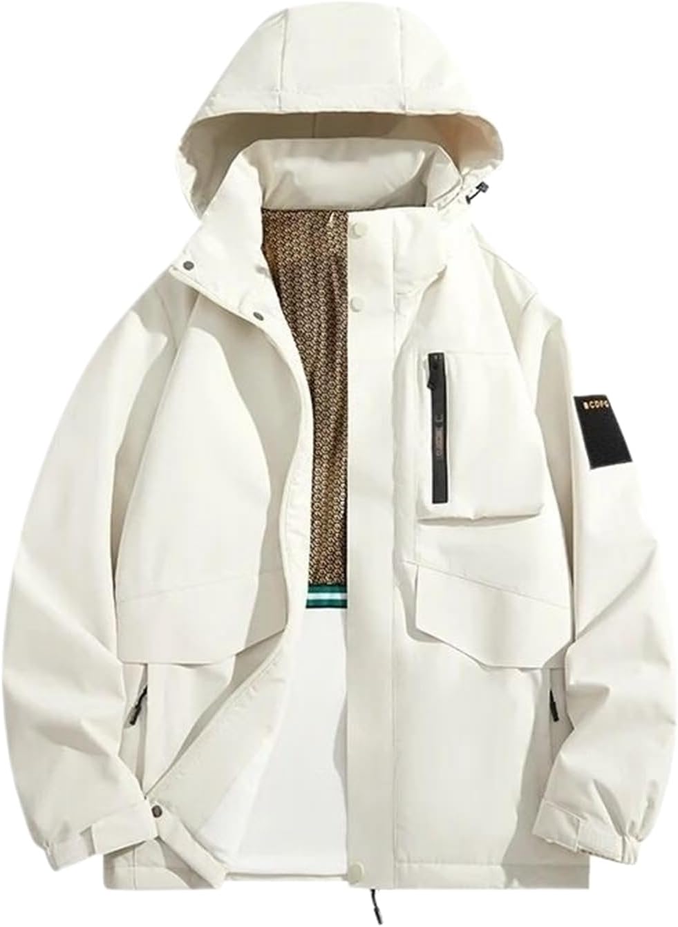 Men's Fleece Hiking Jackets Winter Warm Camping Windbreakers Trekking Skiing Coats