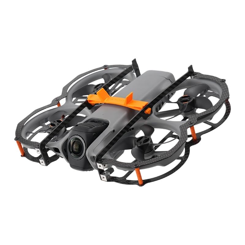 Carbon Fiber Crash Armor Protective Cover for DJI Avata 360, Anti-collision Gimbal Bumper Protection Guard Protector for DJI Avata 360 Drone Accessories