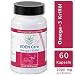 Produktbild VITARAGNA Krillöl Kapseln hochdosiert, 1000mg pro Tagesdosis, 1 Monatskur, 60 x Antarktis Krilloel Kapseln, hochdosierte Omega 3 Fettsäuren mit EPA, DHA und Astaxanthin, Euphausia Superba
