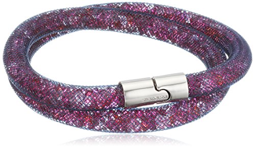 Swarovski 5189760 Stardust Purple Double Wrap Bracelet M