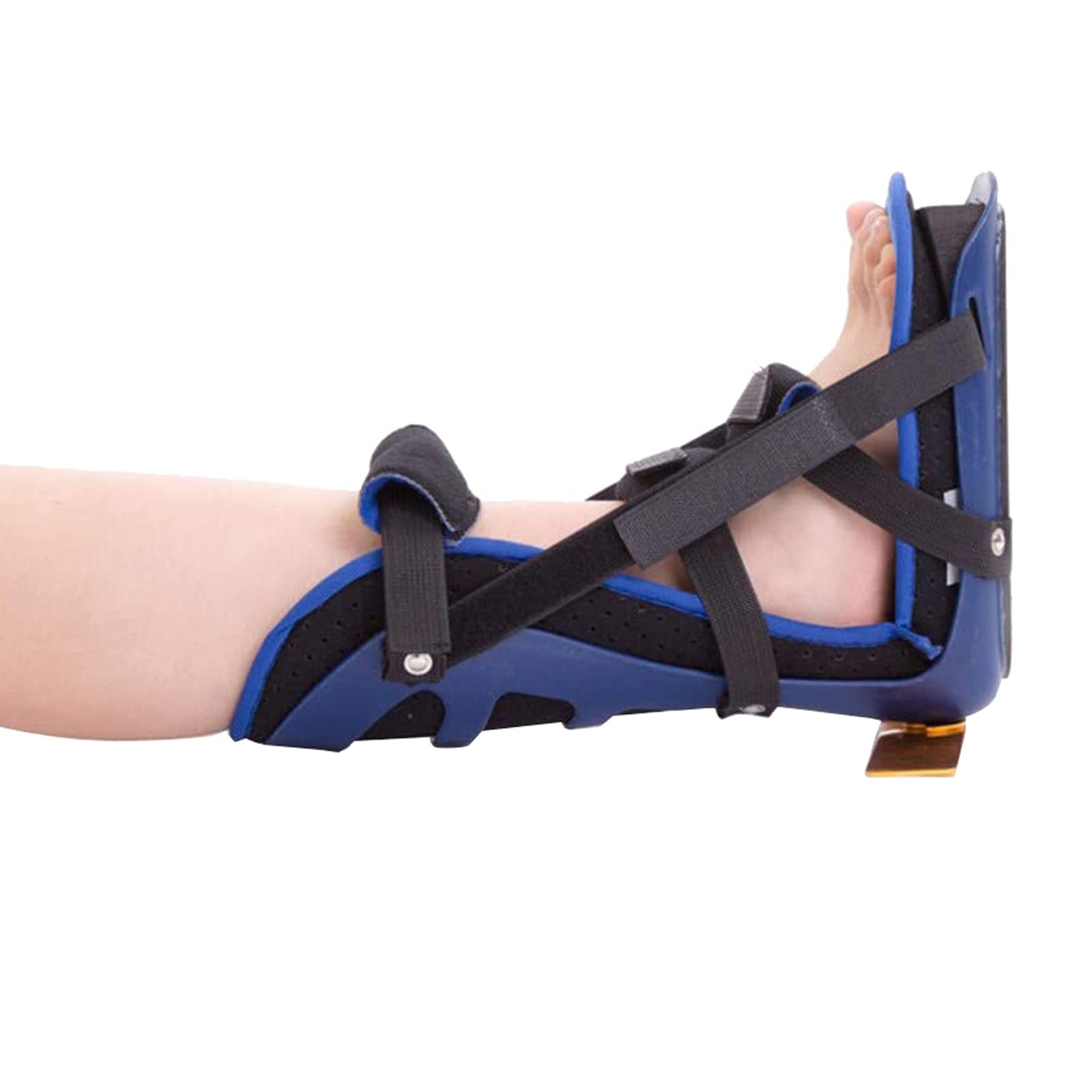 Férula Nocturna para Fascitis Plantar, Soporte De Pierna Suave, Inmovilizador Ortopédico para Dormir, Bota Elástica para Espolón De Talón, Dolor De Pie, Inflamación De Aquiles,M
