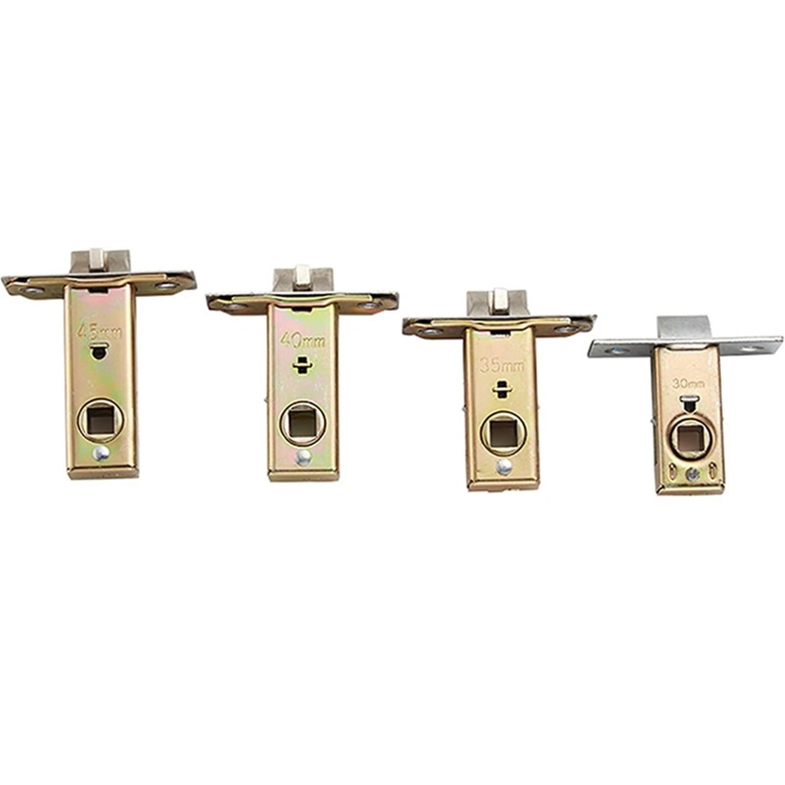 Sxolcoufoh 45Mm Single Tongue Door Handle Lock Body Margin 30-60Mm Accessories 1Pcs(45Mm)