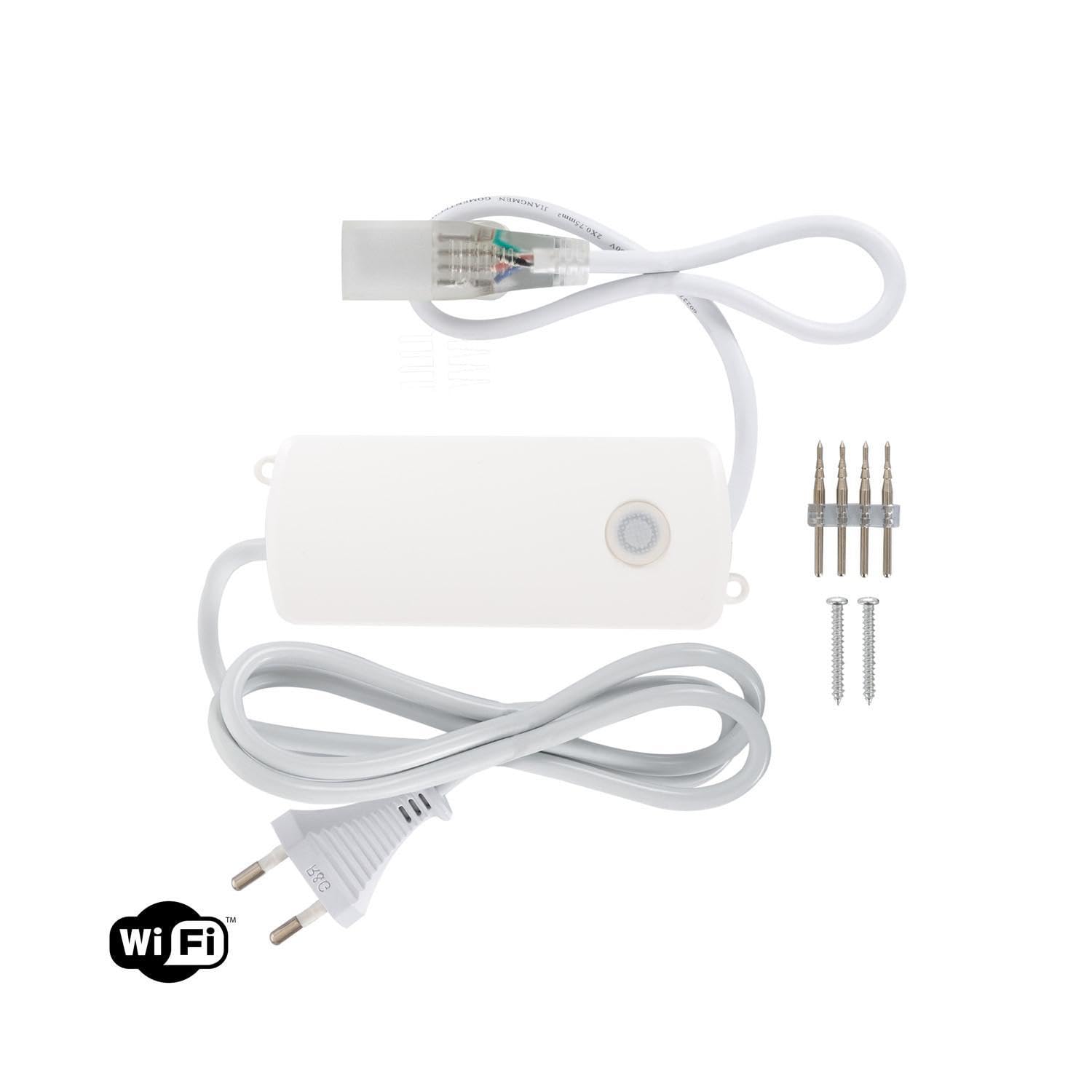 LEDKIA LIGHTING Controlador WIFI para Tira LED RGB 220V AC 60 LED/m IP65 Corte cada 100cm RGB