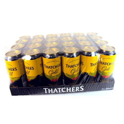 Thatchers Gold Crisp Somerset Cider 24 Pack 12000g
