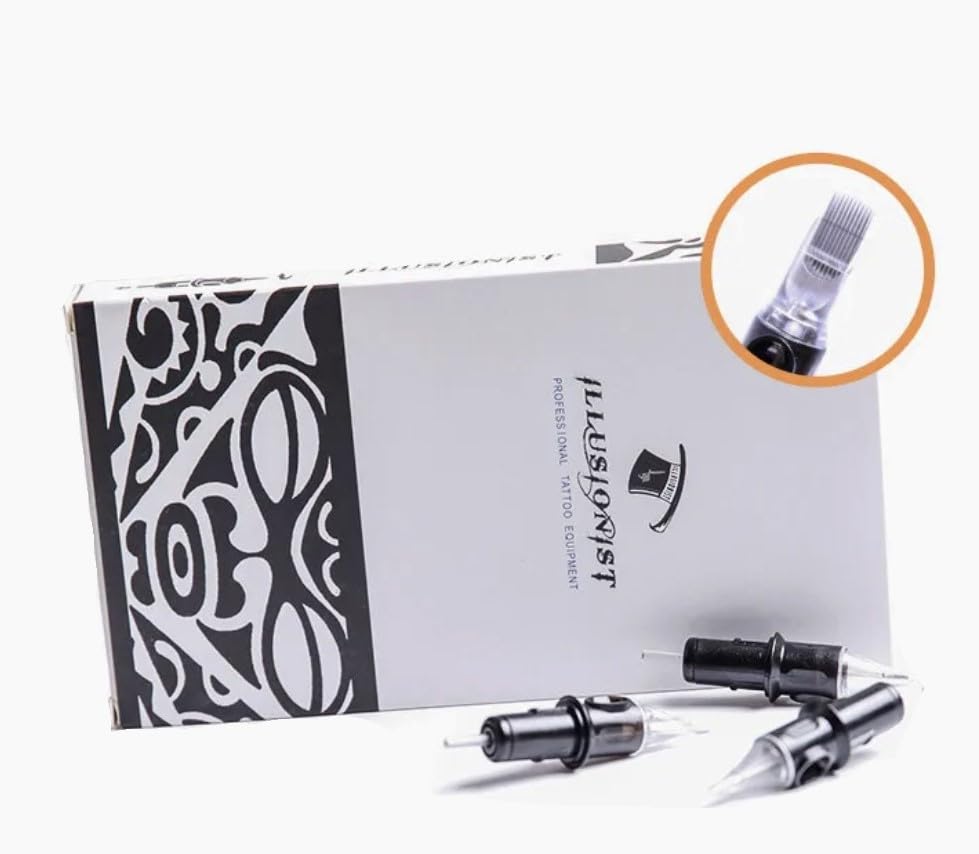 Illusionist Cartridges Tattoo Needle #12-10pcs Pack (15M1)