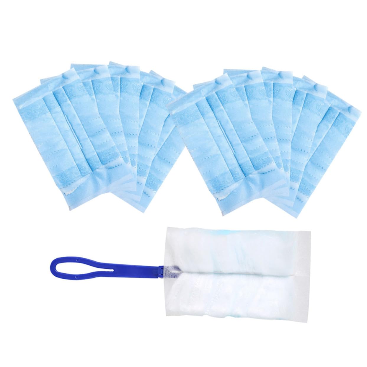 Alipis 5sätze Handheld Duster Mit Elektrostatik Und Ersatztüchern Für Einfache Reinigung Von Möbeln Und Fenster Für Effektive Haushaltsreinigung Ohne Waschen