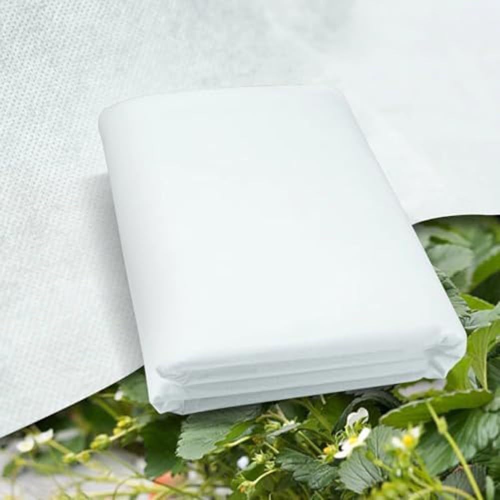 Telo protettivo antigelo per piante, 40 g/m², in tessuto non tessuto, traspirante, per inverno, primavera e autunno, compatibile con aiuole rialzate, serre e fioriere