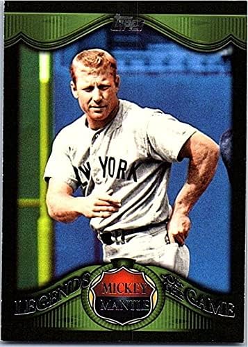 Mickey Mantle Legends of the Game 1951 MLB Debut Collectible Baseball Card - 2009 Topps Baseball Card #LG20 (New York Yankees) Free Shipping