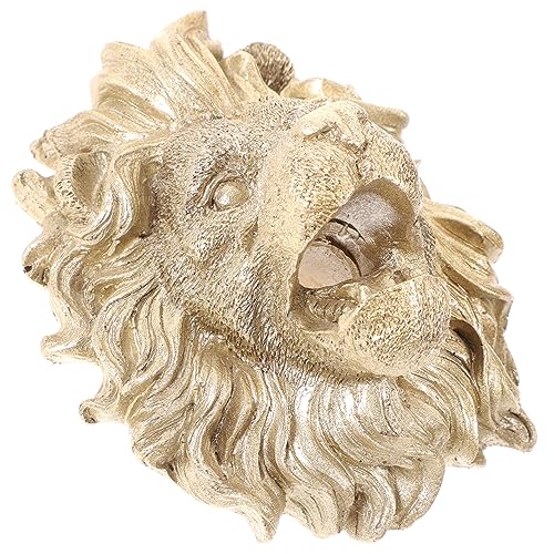 FUNOMOCYA Lion Head Nozzle for Fountain Resin Pond Sprayer Garden Watering Outdoor Pool Decor Pond Fountain Decor