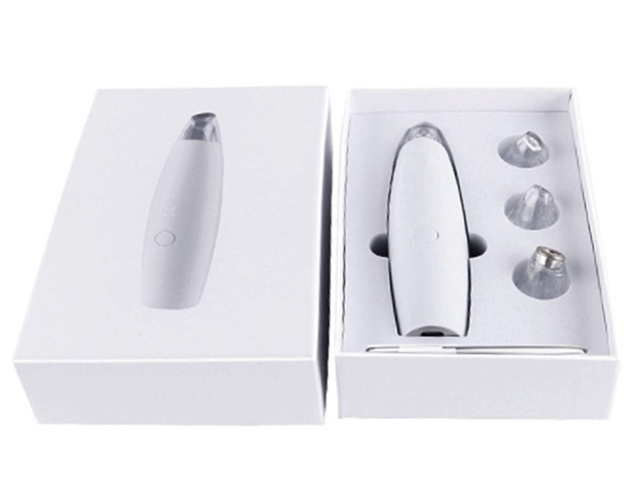 Elitzia Multiprobe ETBZ0733 - Strumento di rimozione dei punti neri con quattro livelli di aspirazione, ricaricabile tramite USB, per microdermoabrasione, rimozione di punti neri, naso e punti neri