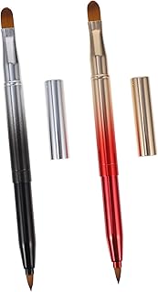 2 piezas retráctil de doble punta cepillo de ...