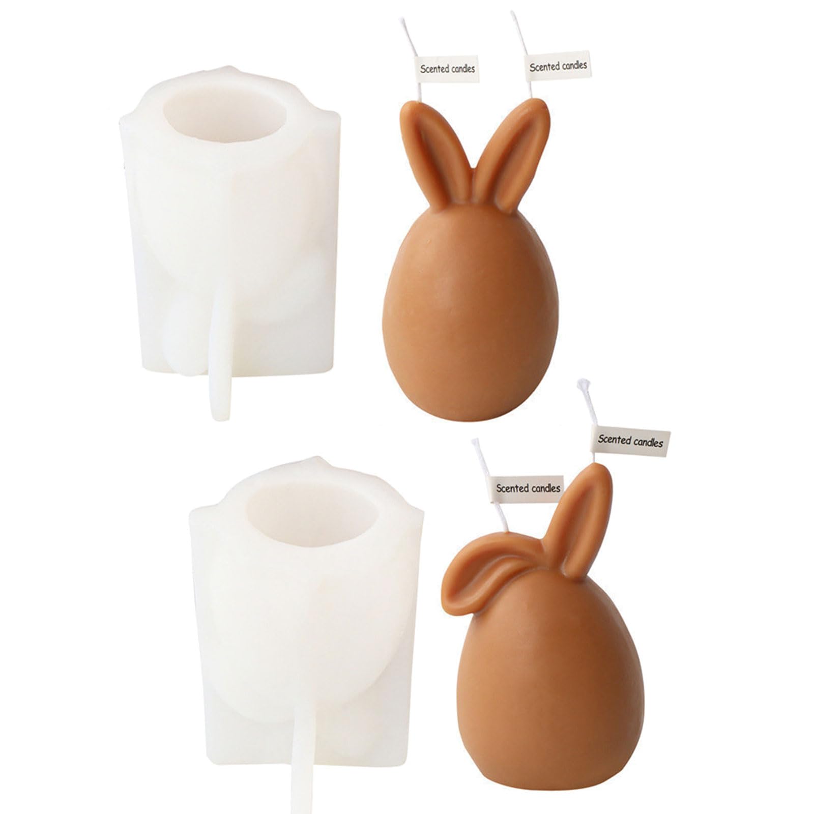 YWLUUOO Silicone Castings Epoxy 3D Making Cylinders 3D Handicrafts Cute Molds Castings Molds for Epoxy Resins
