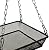 Hanging Bird Feeder Tray Platform Metal Mesh Seed Tray for Bird Feeding Outdoor Garden Decoration for Backyard Attracting Wildbirds