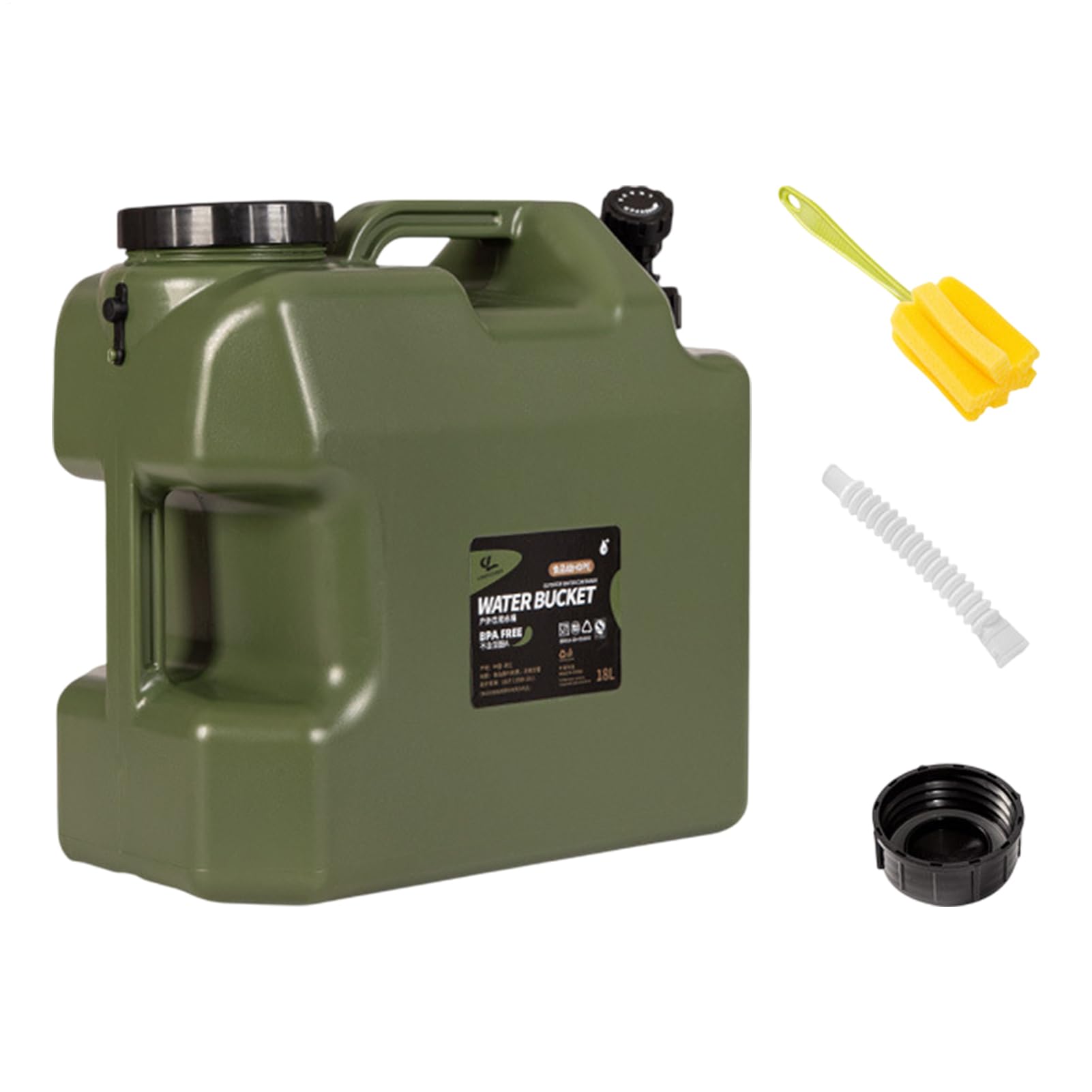 Carafe de transport d'eau sans fuite avec robinet pour éliminer le gaspillage en voyage