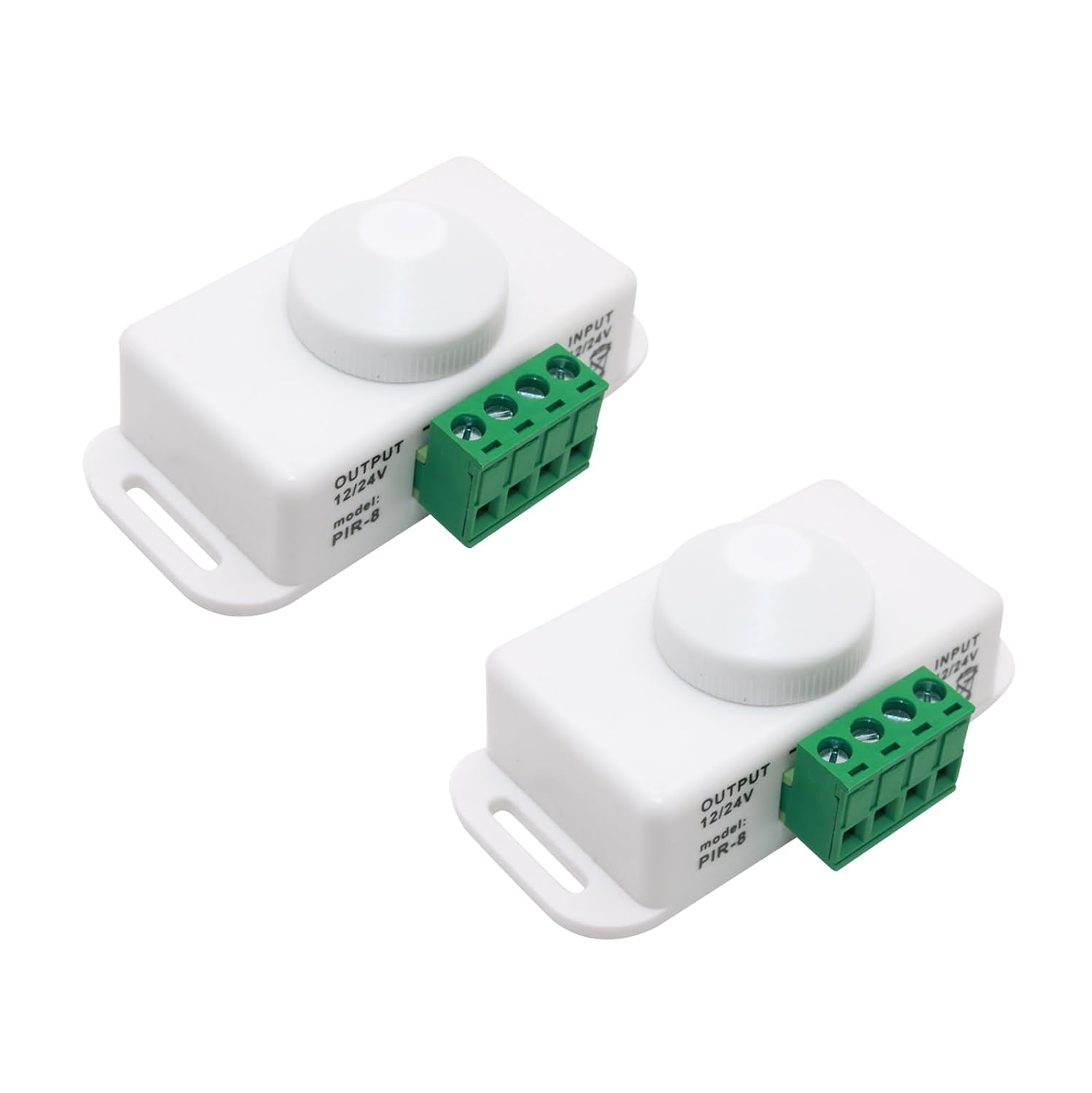 Mini LED PIR Motion Sensor Switch, DC 5-24V 2A Infrared Activated LED Switch Controller with DC Couple Cable for LED Strips Lights
