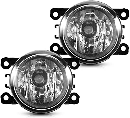 nissan navara d22 accessories - Torchbeam Fog Lights for Xterra/Pathfinder/D40/D22, Replacement Fog Light Assembly for 2005-09 Xterra/2010-12 Pathfinder with H11 Halogen Bulbs Clear Len