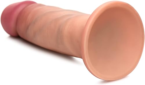 Miniatura 6 de CURVE TOYS Consolador Jock de doble densidad de 6 pulgadas para hombres, mujeres y parejas. Consolador de silicona de alta calidad ultra realista