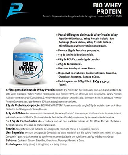 Bio Whey Protein Mix Blend 4 W Performance Nutrition 2kg (Morango)