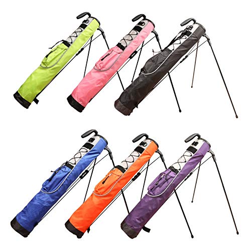 Golftasche Pencilbag Golf-Beutel-Halter-Beutel-Golf-wasserdichte Beutel-Licht tragbare Tasche Pencilbag Reisebag (Color : Orange)