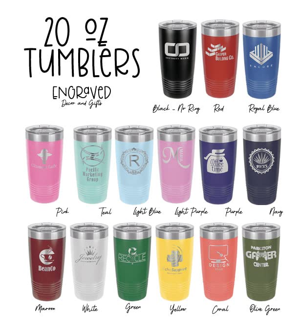 Mama Bear Tumbler With Optional Cubs on the Front 20oz or 30oz Engraved Travel Tumbler
