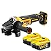 Price comparison product image Dewalt DCG405N 18V XR Brushless Angle Grinder 125mm with 2 x 5.0Ah DCB184 Batteries