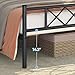 Yaheetech Black Twin Metal Platform Bed Frame Mattress Foundation with Headboard and Footboard Under Bed Storage Steel Slats No Box Spring Needed 2Pcs