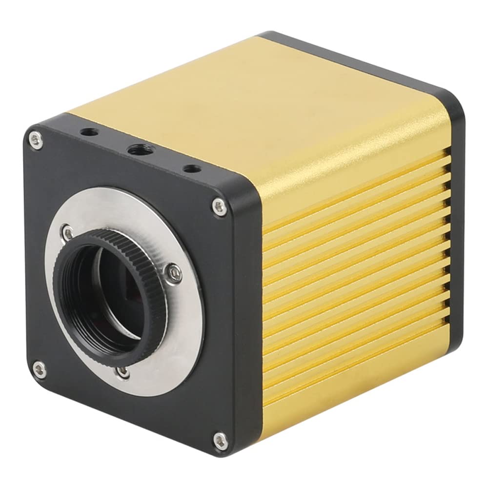 Microscopio Industrial Digital 4K 1080P HDMI, cámara de medición, Lupa electrónica, Almacenamiento en Disco U con grabadora de vídeo y Lente de Montaje en C 120X