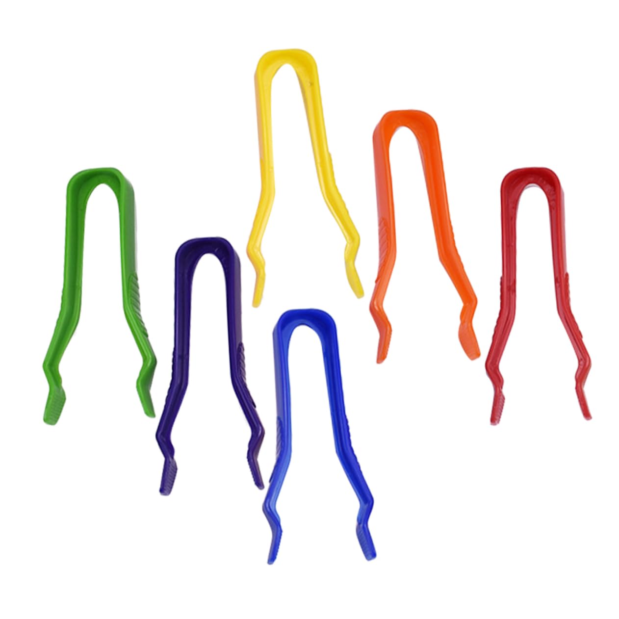SUPVOX 3 Series Pinzas De Plastico Material Con Artículo Elaboración Ceja Alfiler Punteo Rosario Para Pinzas De Primeros Auxilios Talón De Punta Páginas 6 Piezas*3