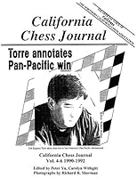 California Chess Journal Vol. 4-6 1990-1992 4871879860 Book Cover
