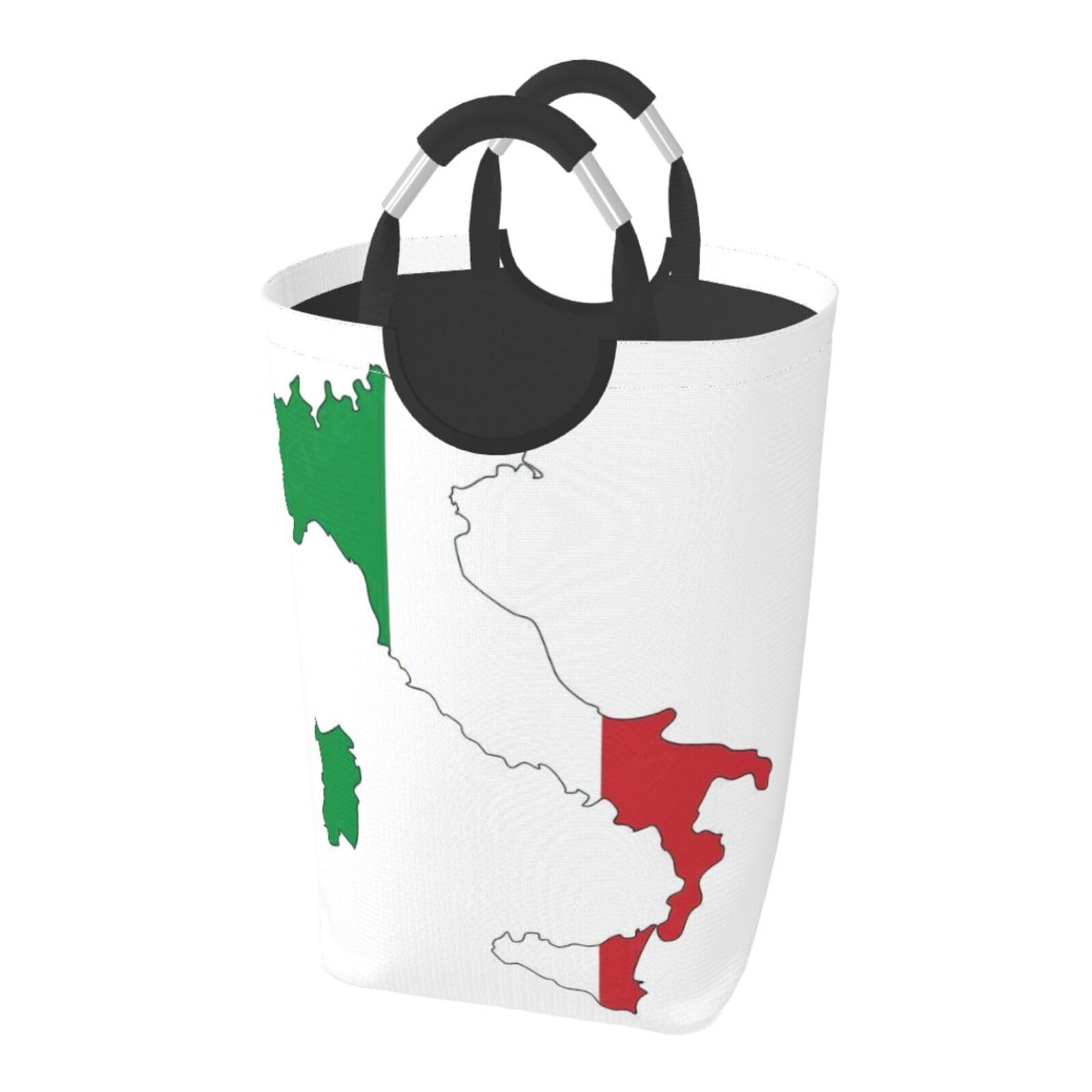 Grand sac à linge pliable drapeau italien pour optimiser l'espace en dortoir