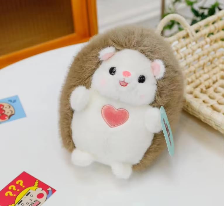 Image of SCOOBA Furry Hedgehog Soft Toy 25cm (Hedgehog)