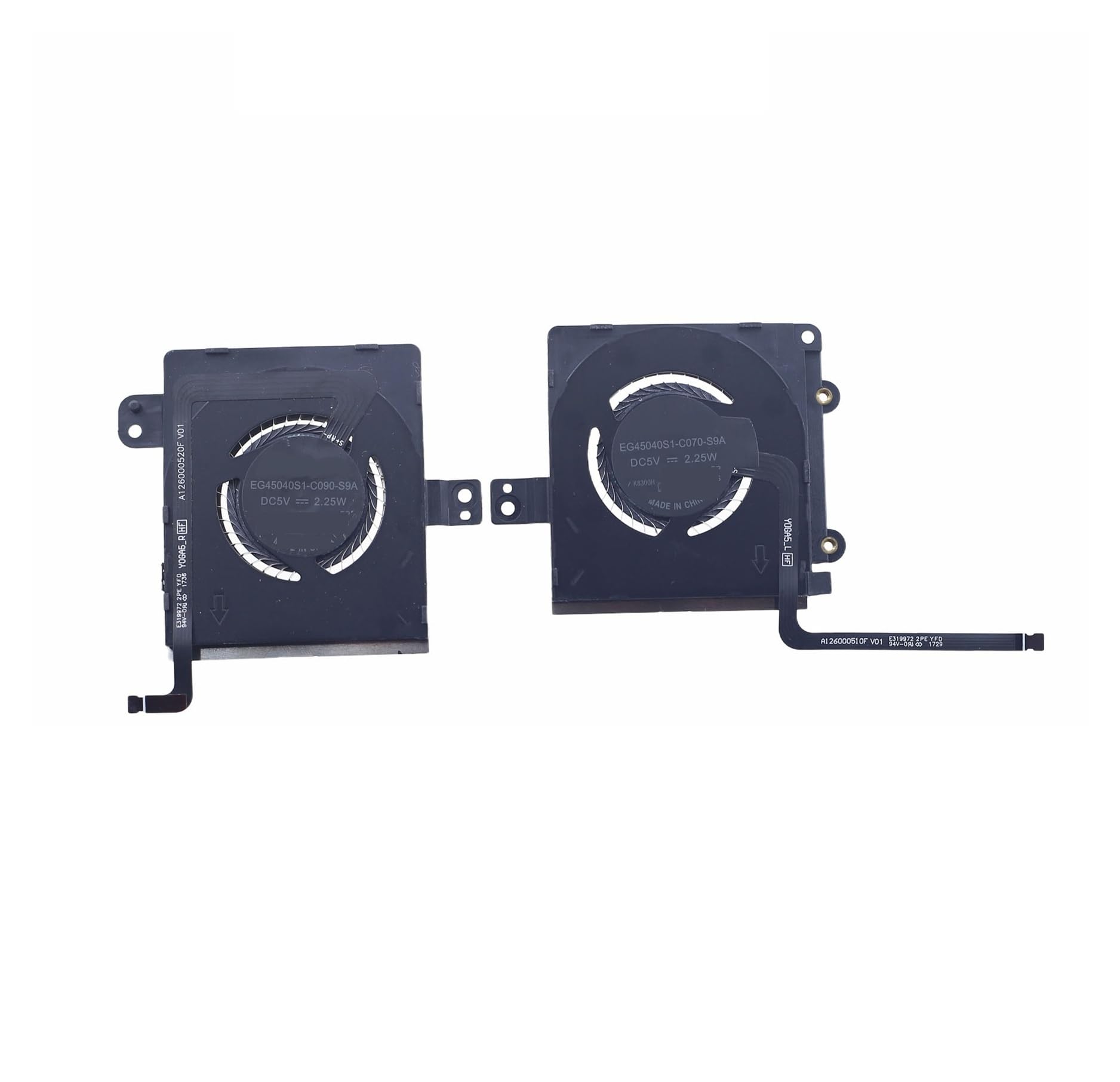 Ventilateur Yoga 910 13IKB remplace ventilateur bruyant EG45040S1 S9A