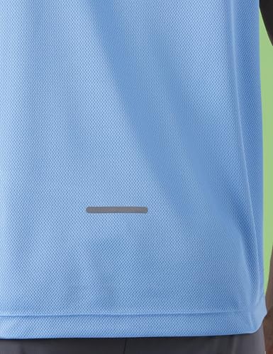 Image of Amazon Brand - Symbol Men's Polyester Color Block Active Regular Fit Sports | Round Neck | Sleeveless T-Shirt