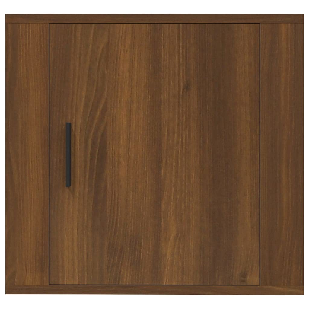 Mesita de Noche Flotante, Material Madera Contrachapada, Diseño Compacto con Almacenamiento, Mesa Auxiliar Sofá, Mesillas de Noche Dormitorio, Color Roble Marrón, 50x30x47 cm