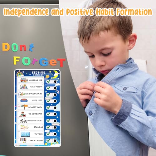 Tableau de comportement enfants maison interactif et planning routine visuelle TDAH - 5