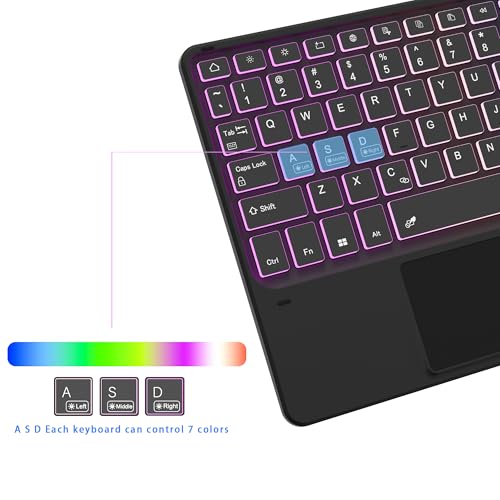 Image of for Samsung Galaxy Tab S11 2025 11 inch Keyboard Case with Backlit Trackpad
