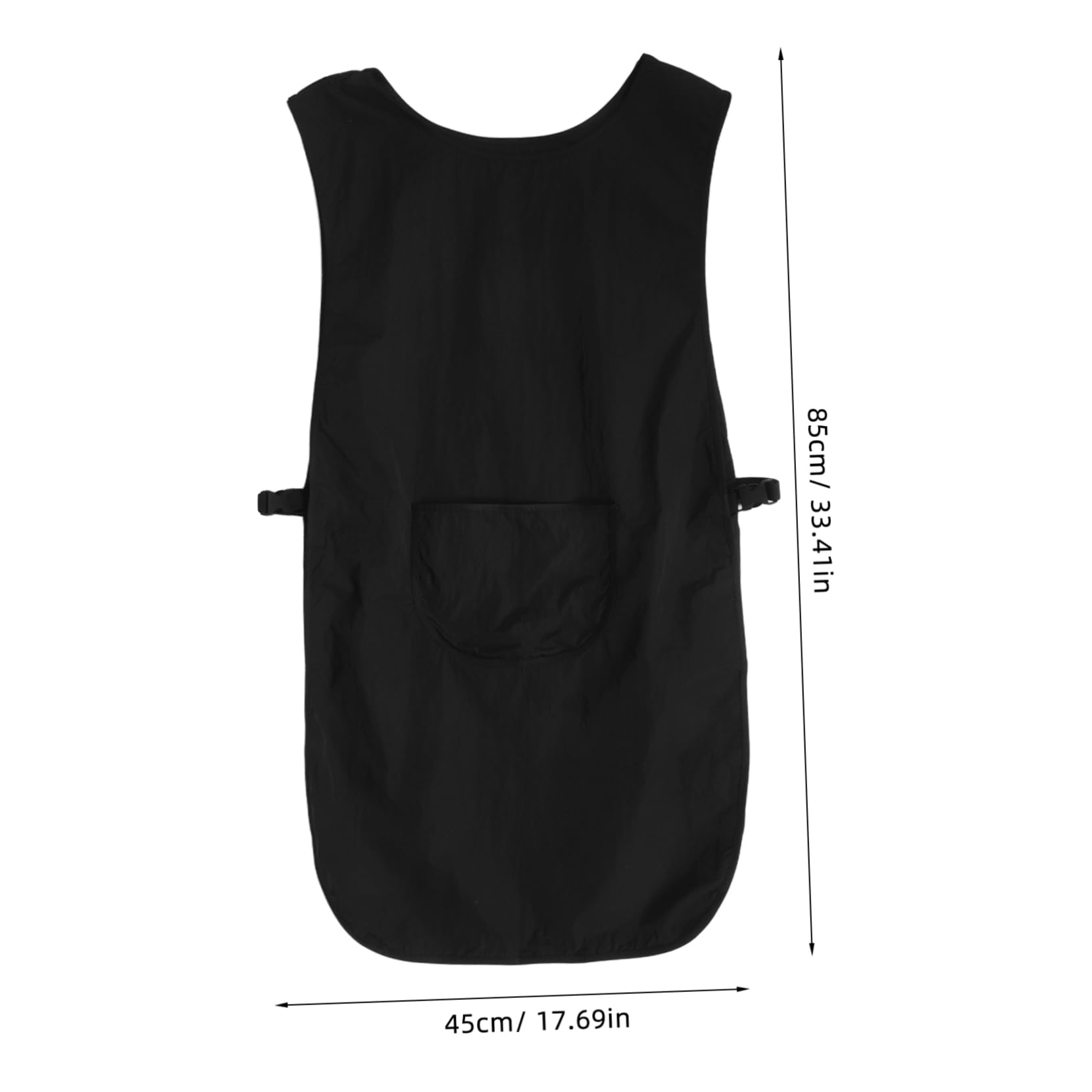 COLLBATH Hair Stylist Apron Barber Vest Professional Hairdresser Cape Sleeveless Workwear Salon Workwear