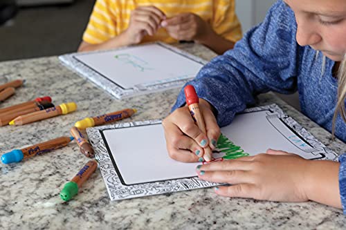 PRANG Lápis de cor jumbo Be-be para crianças pequenas, laváveis, inclui apontador, cores sortidas, p