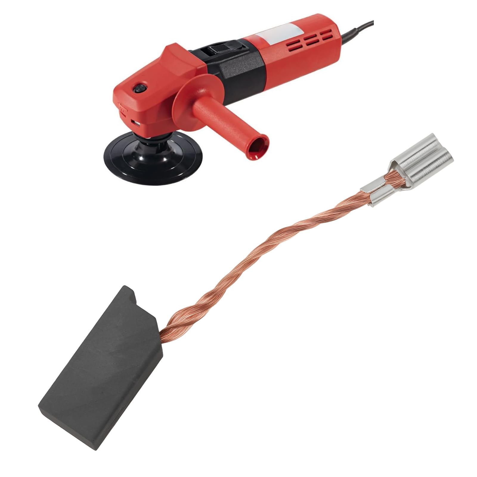 Create idea 2 works Angle Grinder Carbon Brush 15x7x6.3mm Compatible with Flex LE1503VR LBR1506VR L1506VR L1501VR - Image 3