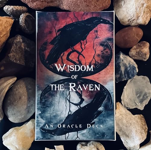 Shadow Art Finds Wisdom of The Raven Oracle Deck