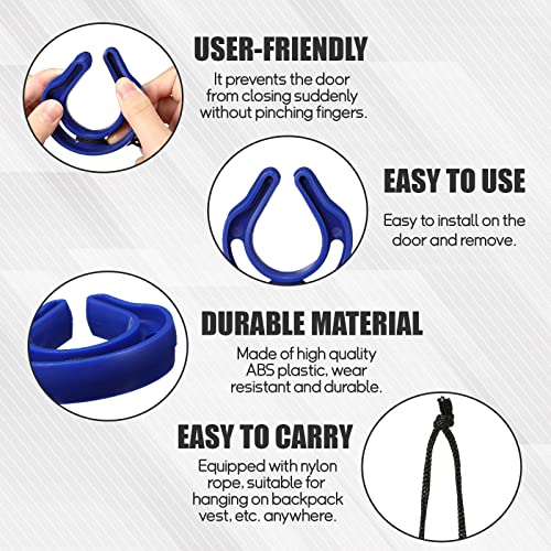 Kigley 24 Pcs First Responder Door Stop Jam With Ropes Law Enforcement Gear Tactical Door Jammer Wedge For Police Firefighter Emergency Medical Services Home Use Keep Doors From Closing #TOP3